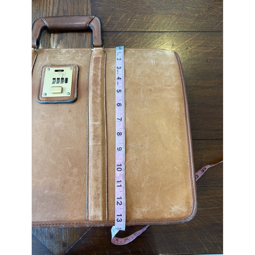 Coach || Briefbag Gladstone Style Briefcase Style 5420 British Tan - Picture 13 of 14